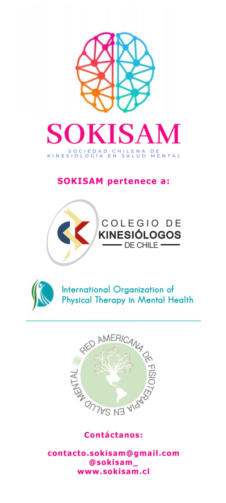 Sokisam - Sociedad Científica Chilena de Kinesiología en Salud Mental. Liderando la educación en Salud Cerebral y Neuroprotección desde la Kinesiología